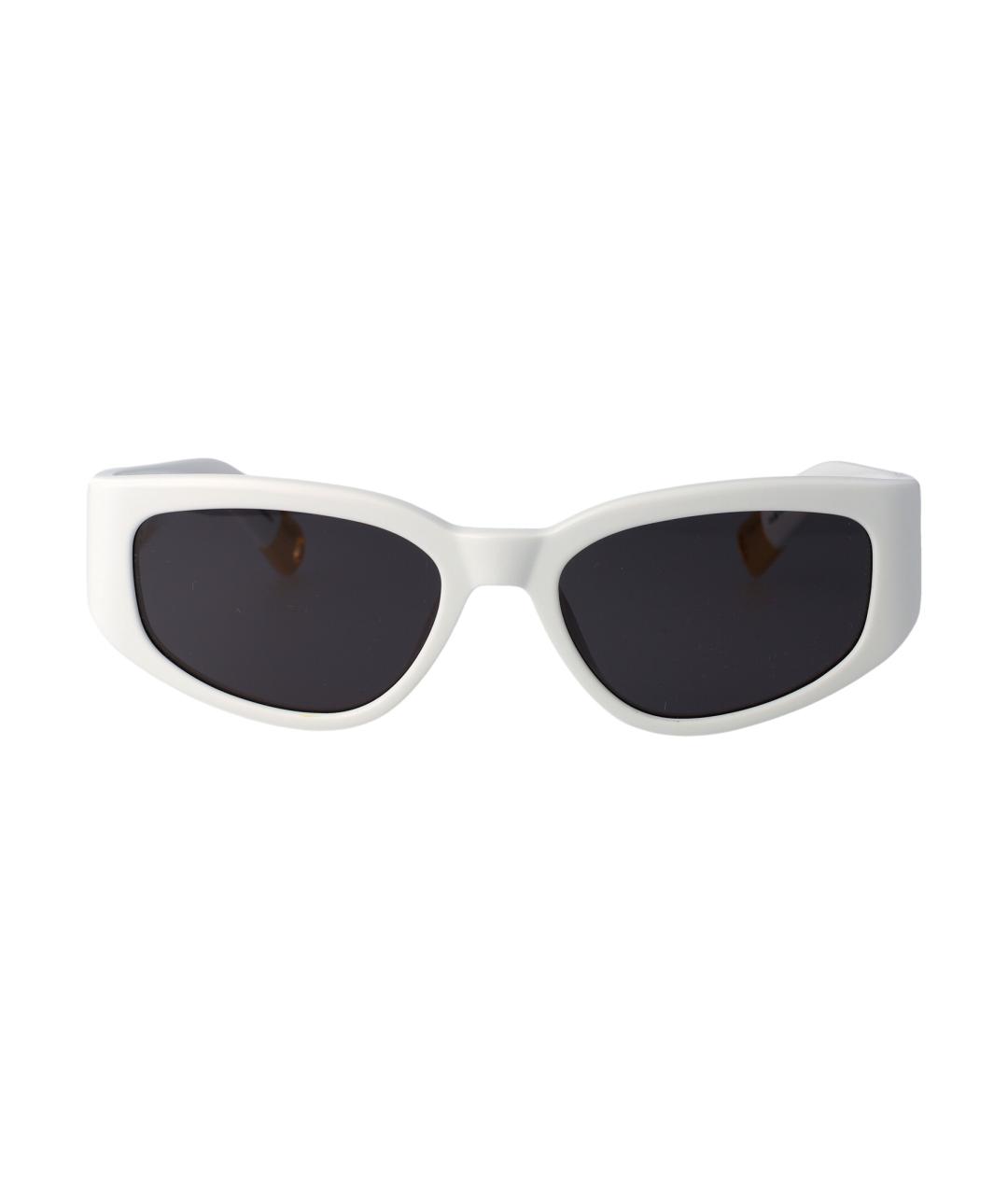 JACQUEMUS Белые солнцезащитные очки, фото 1