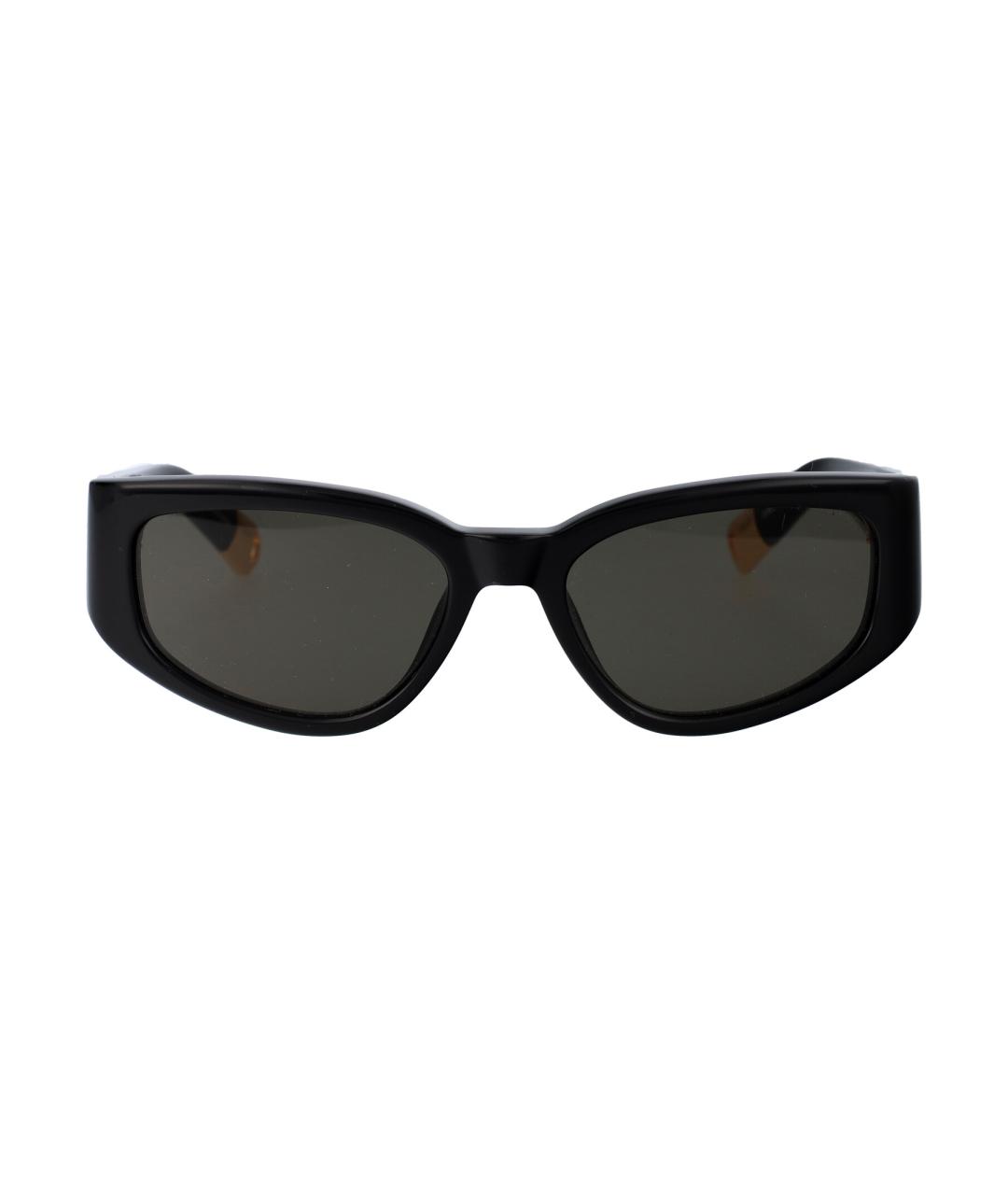 JACQUEMUS Черные солнцезащитные очки, фото 1