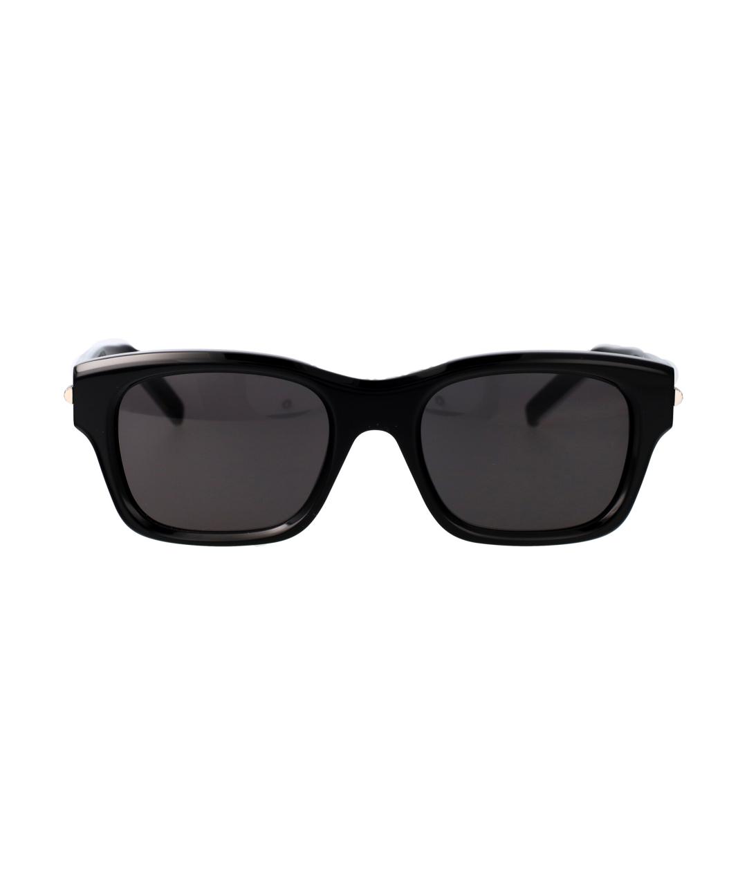GIVENCHY Черные металлические солнцезащитные очки, фото 1