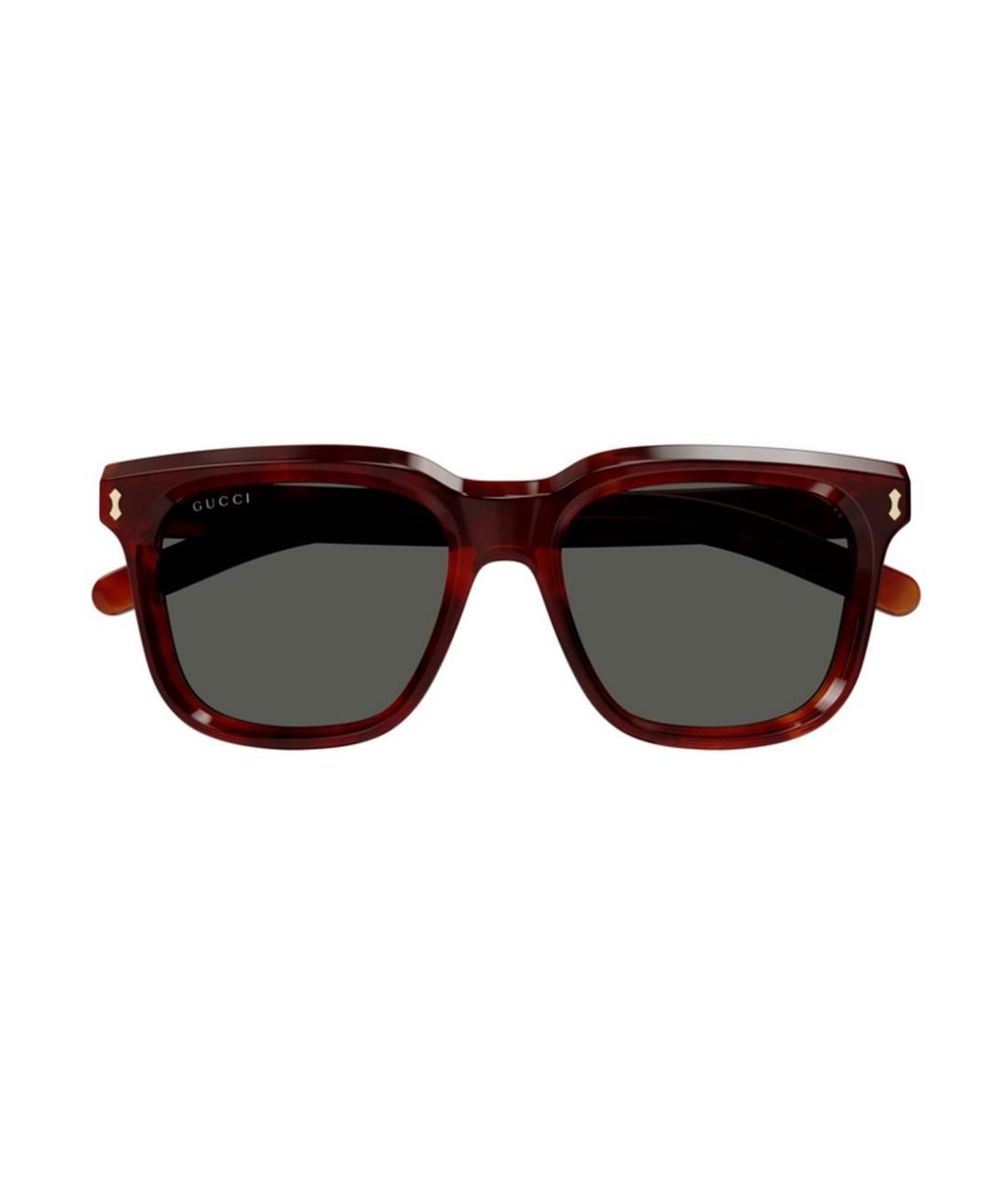 GUCCI Бордовые солнцезащитные очки, фото 2