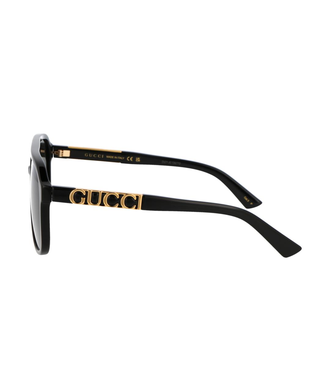 GUCCI Черные солнцезащитные очки, фото 3