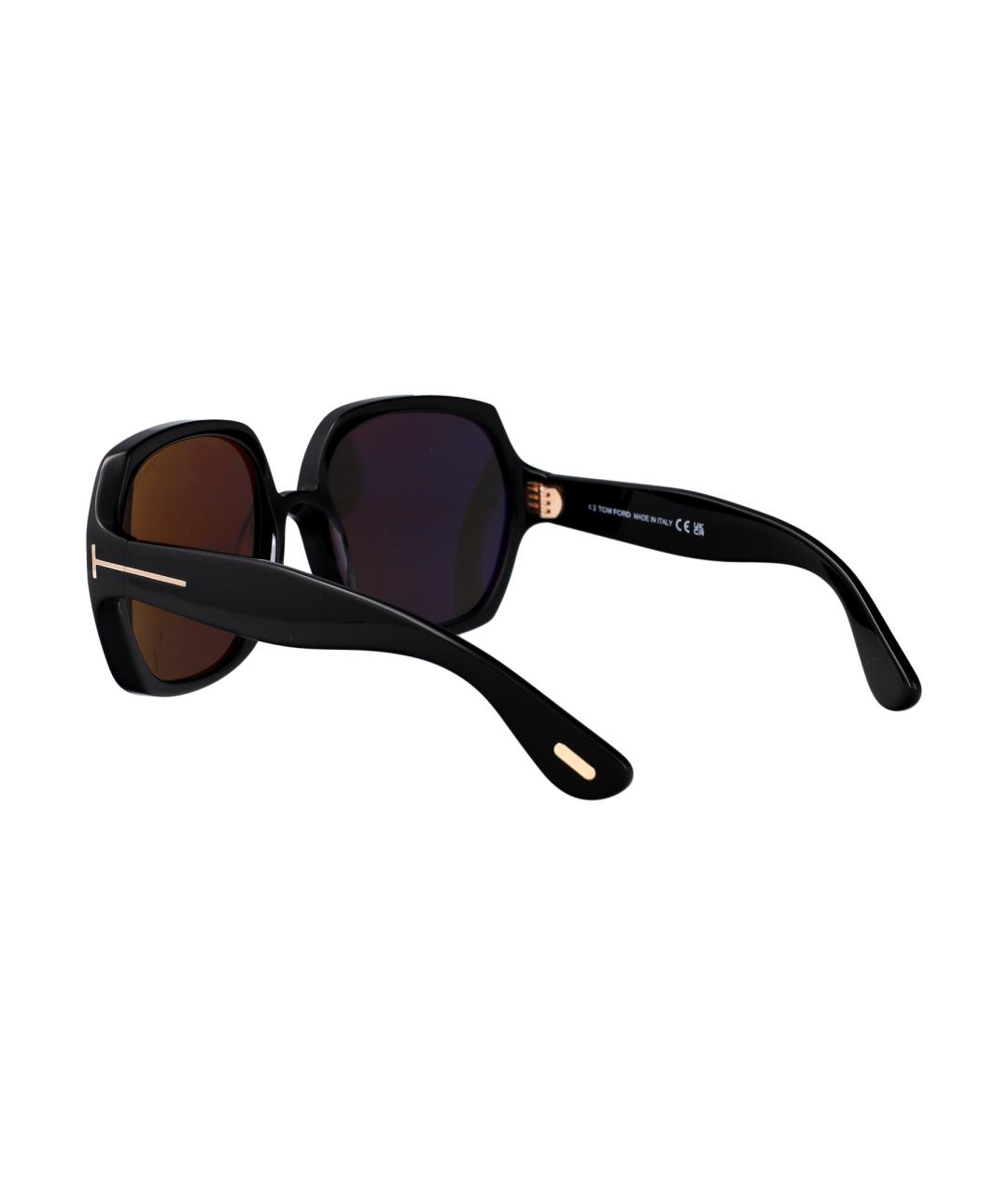TOM FORD Черные солнцезащитные очки, фото 4
