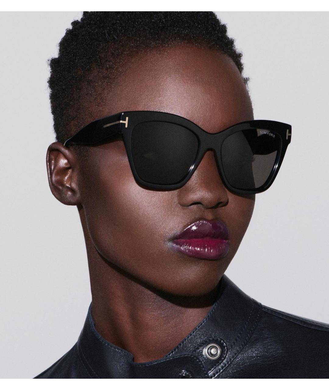 TOM FORD Черные солнцезащитные очки, фото 5