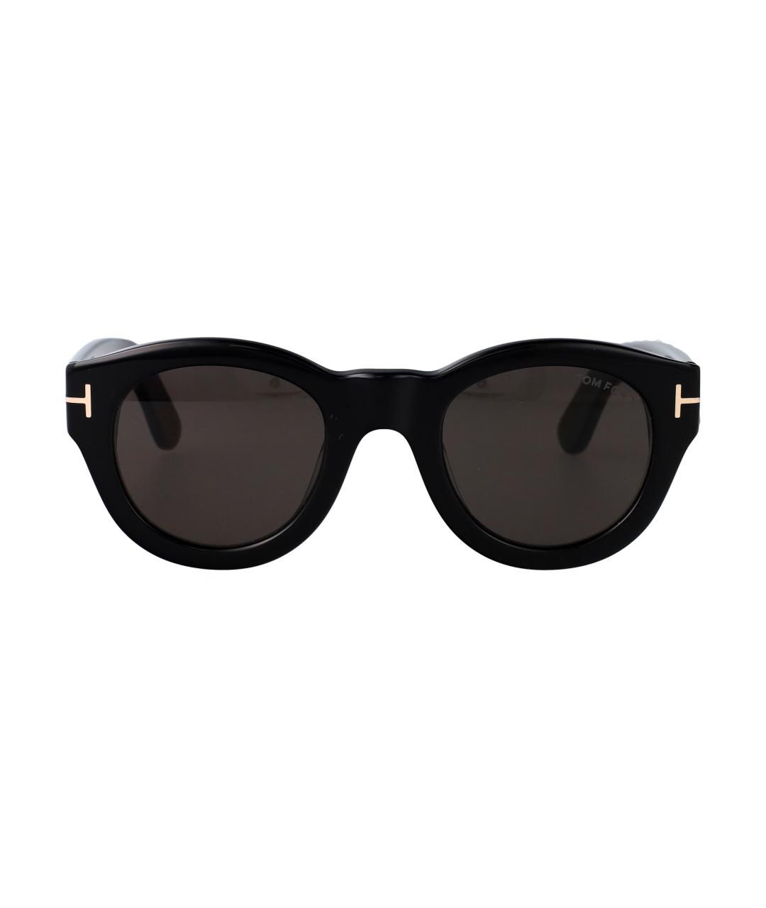 TOM FORD Черные солнцезащитные очки, фото 1