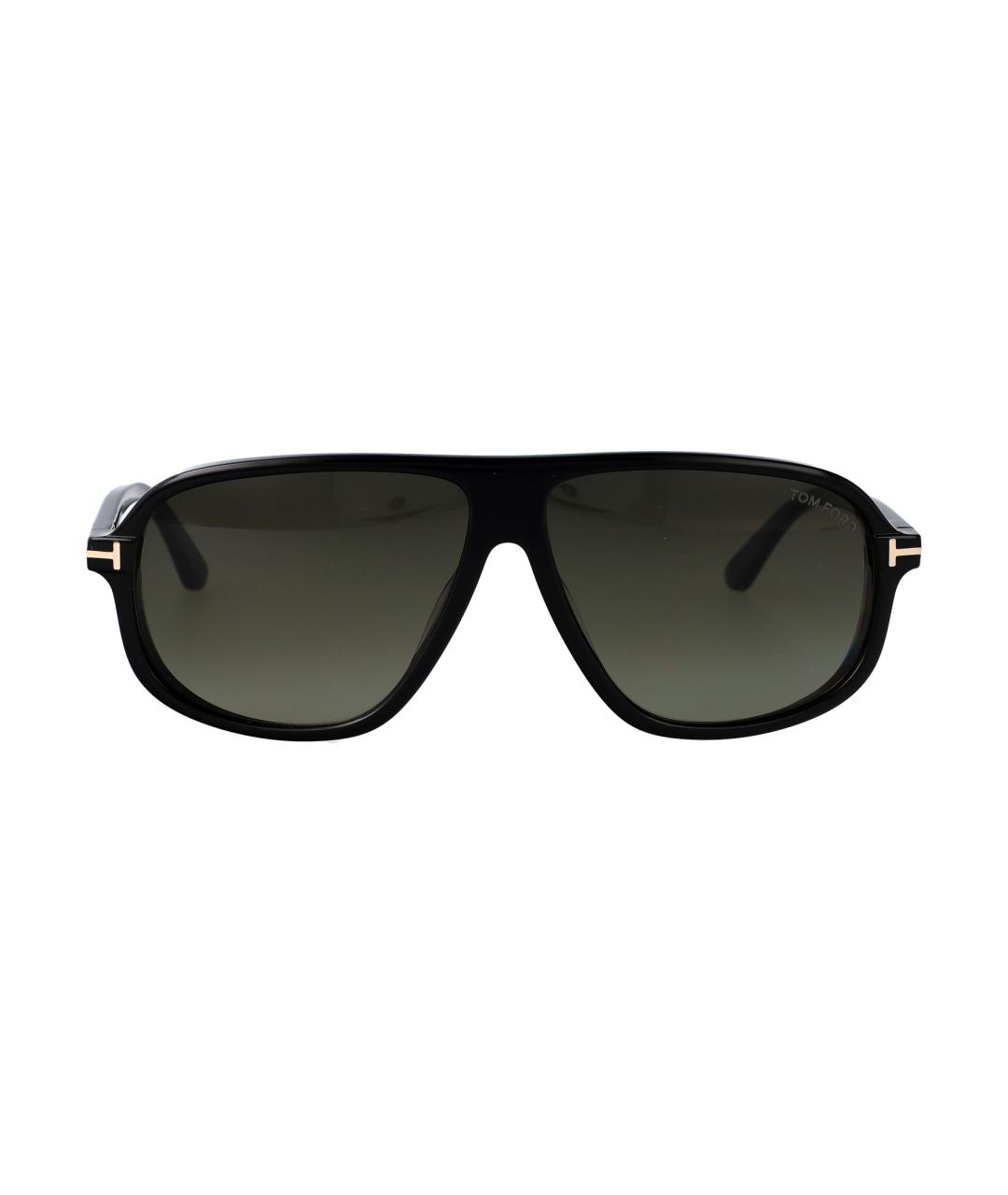 TOM FORD Черные солнцезащитные очки, фото 1