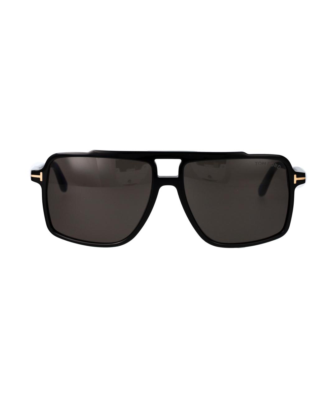 TOM FORD Черные солнцезащитные очки, фото 1