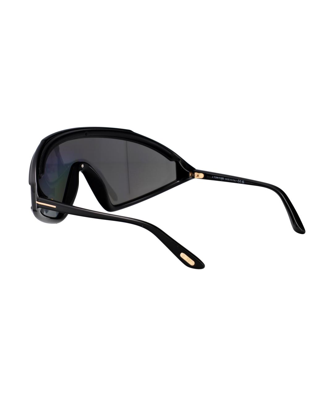 TOM FORD Черные солнцезащитные очки, фото 4