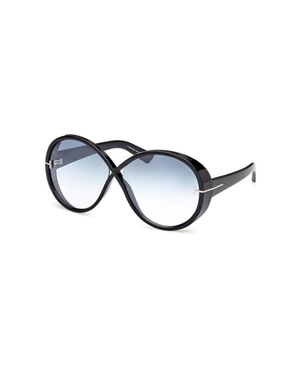 TOM FORD Черные солнцезащитные очки, фото 1