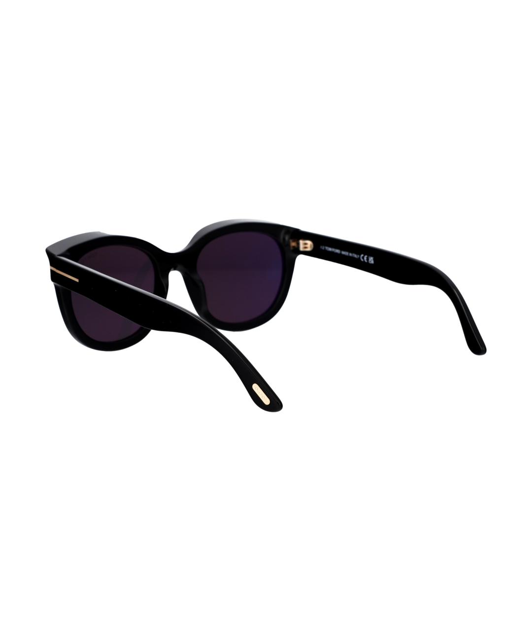 TOM FORD Черные солнцезащитные очки, фото 4