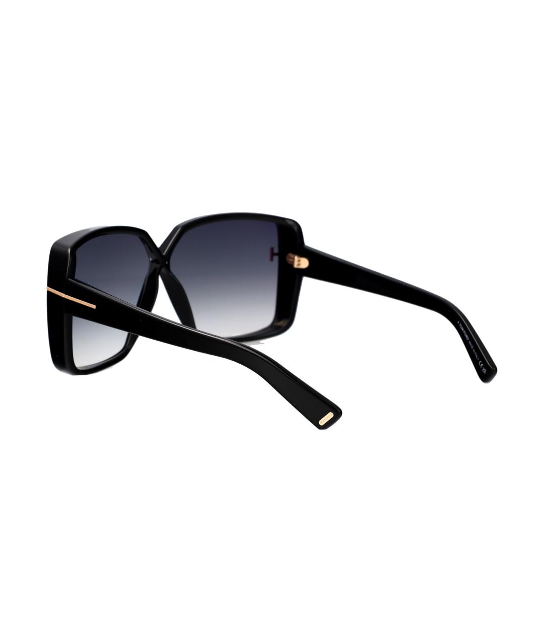 TOM FORD Черные солнцезащитные очки, фото 4
