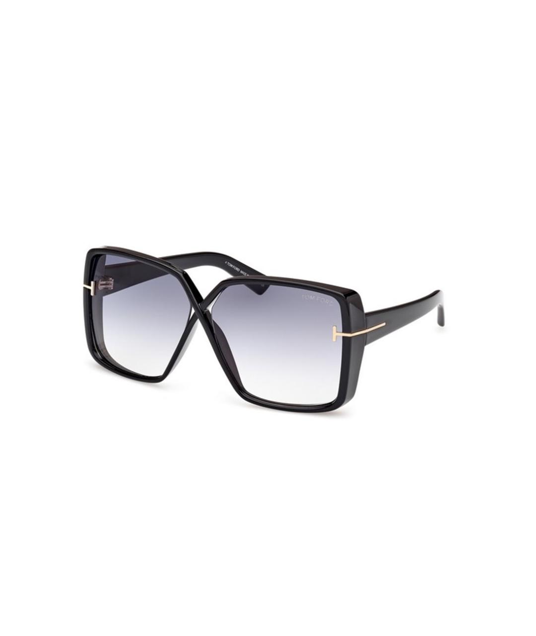 TOM FORD Черные солнцезащитные очки, фото 1