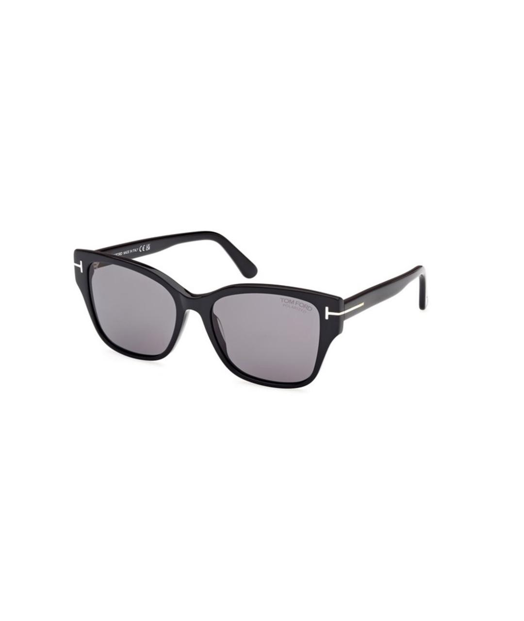 TOM FORD Черные солнцезащитные очки, фото 1