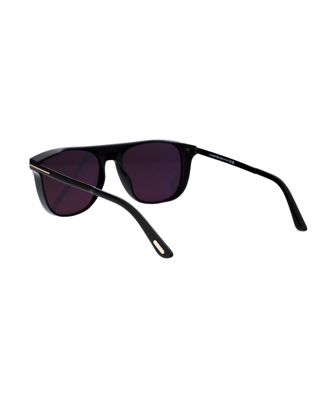 TOM FORD Черные солнцезащитные очки, фото 4