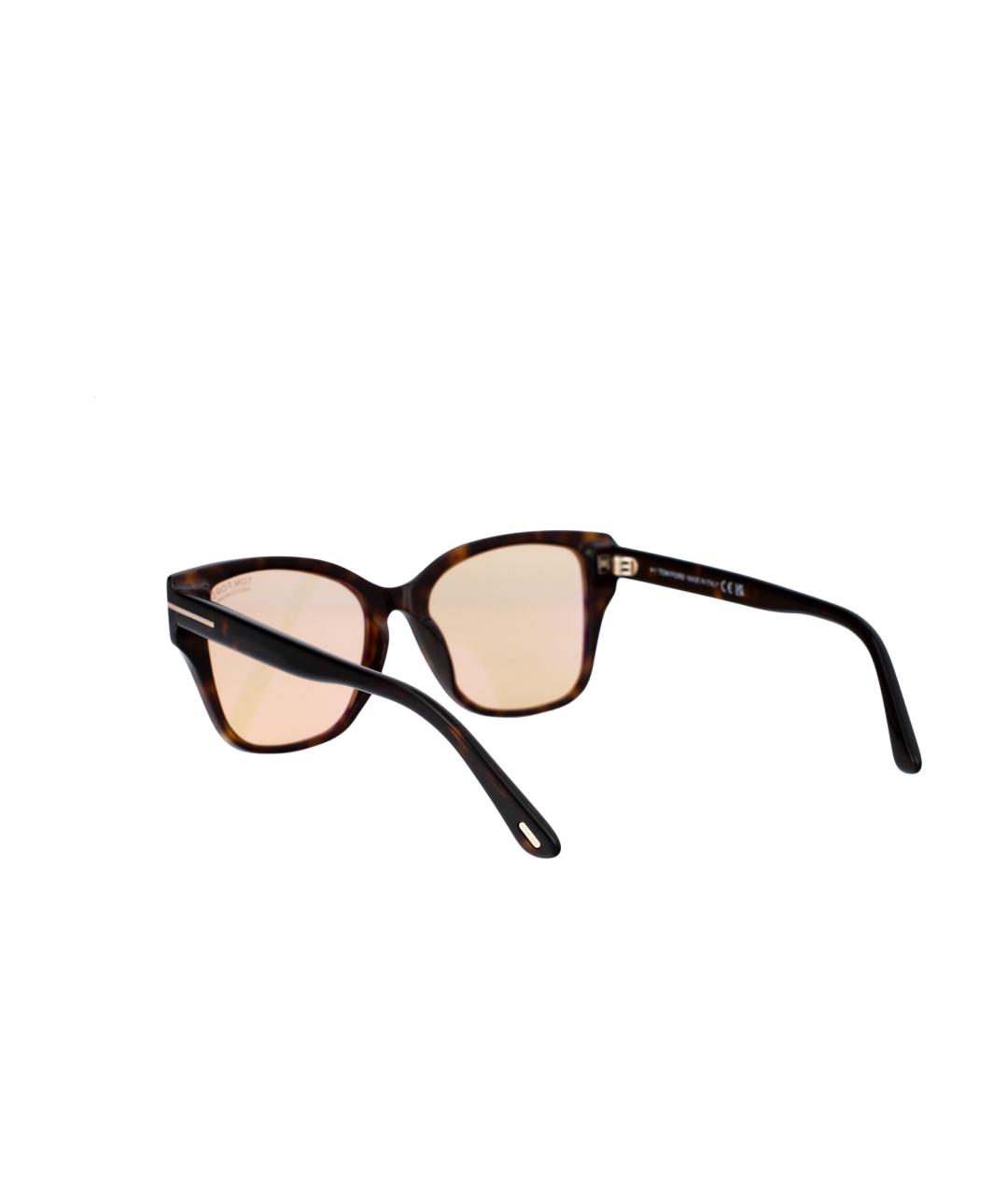 TOM FORD Коричневые солнцезащитные очки, фото 4