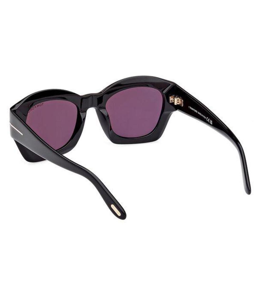 TOM FORD Черные солнцезащитные очки, фото 4