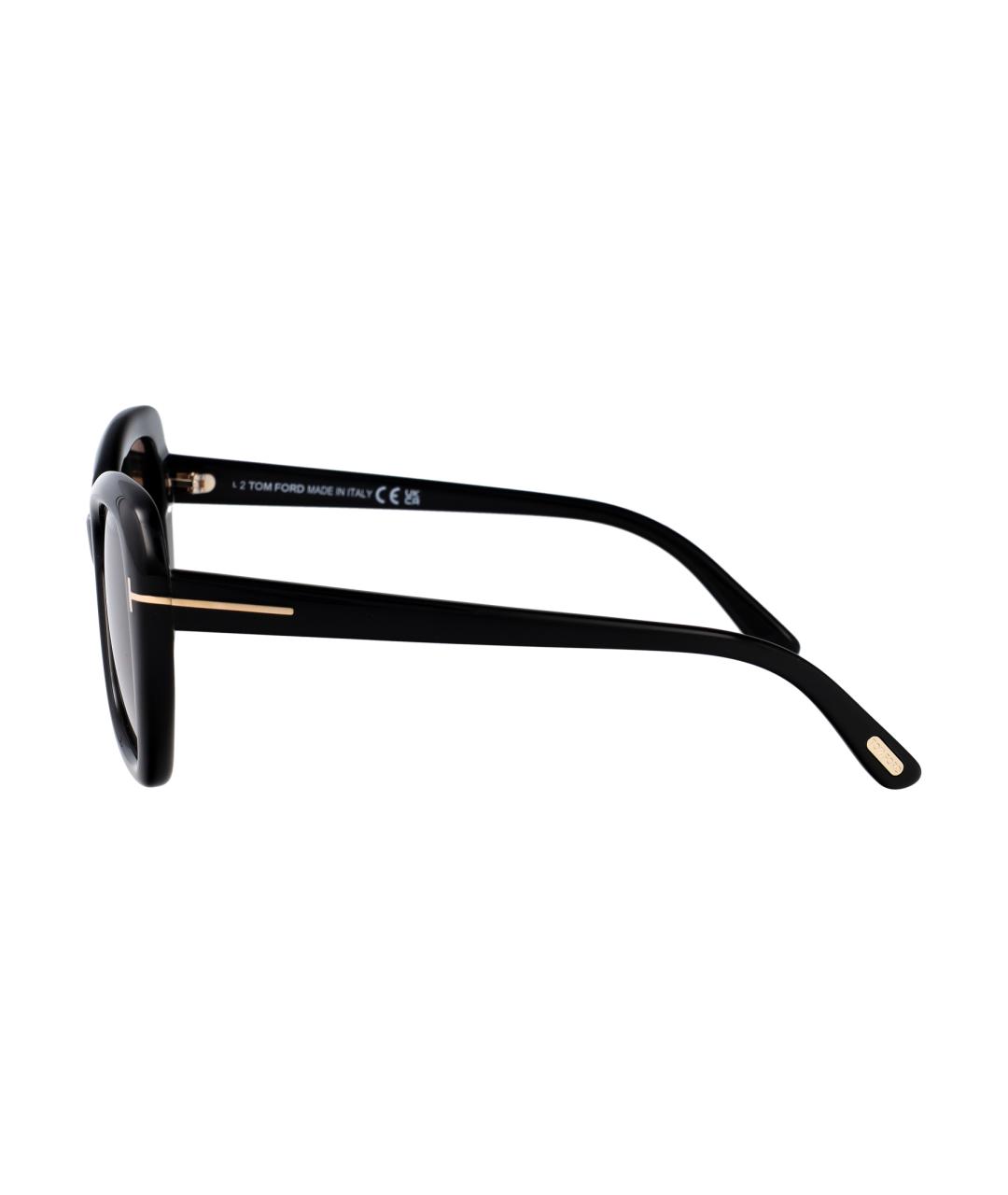 TOM FORD Черные солнцезащитные очки, фото 3