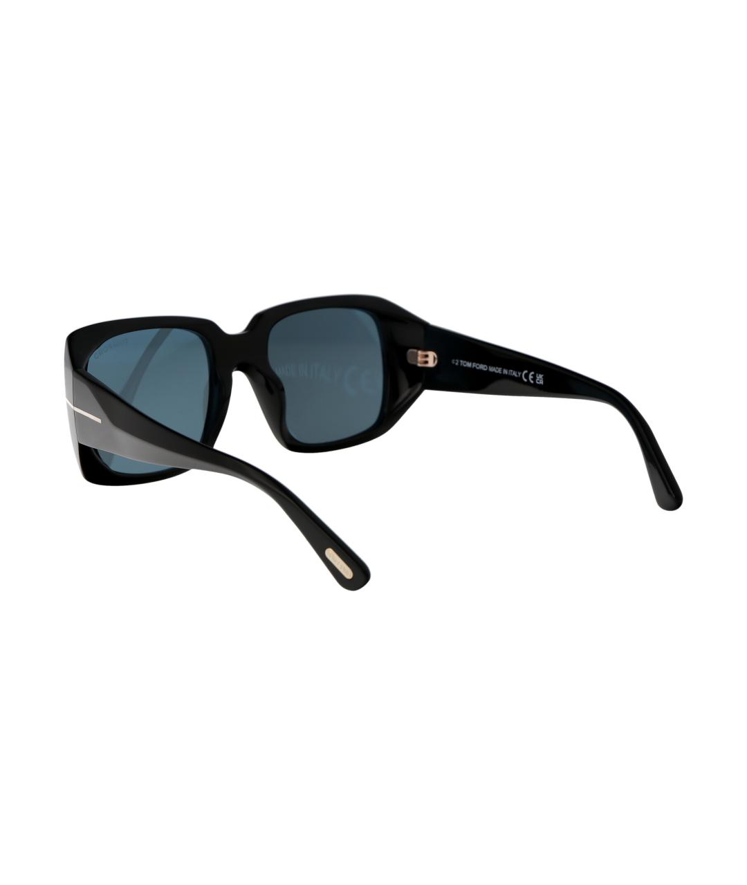 TOM FORD Черные солнцезащитные очки, фото 4
