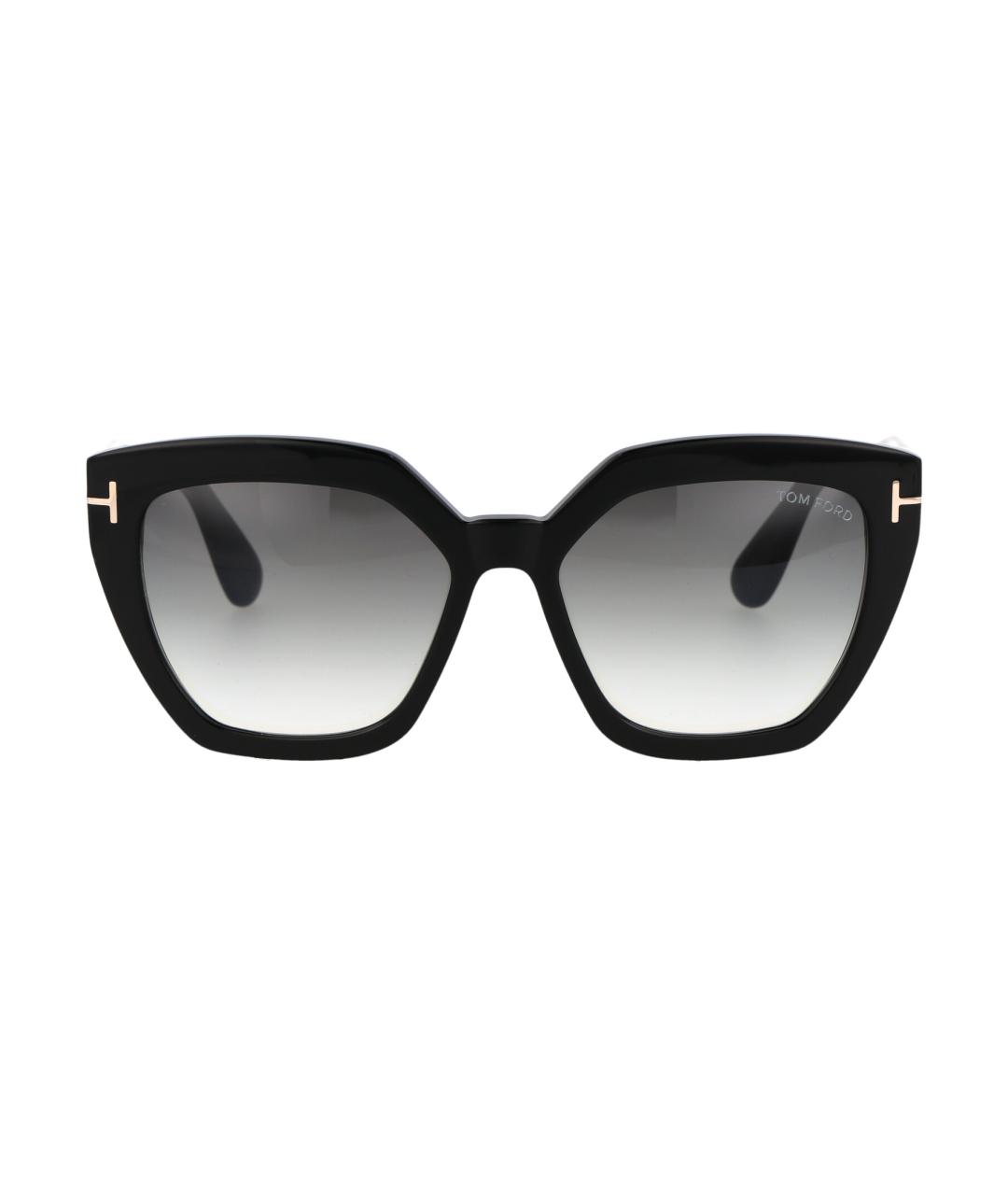 TOM FORD Черные солнцезащитные очки, фото 1