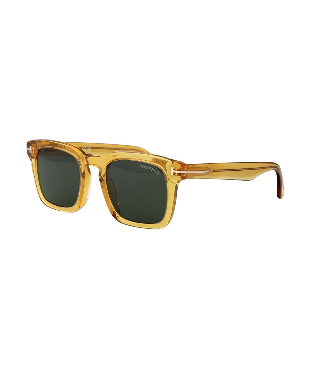 TOM FORD Желтые солнцезащитные очки, фото 2