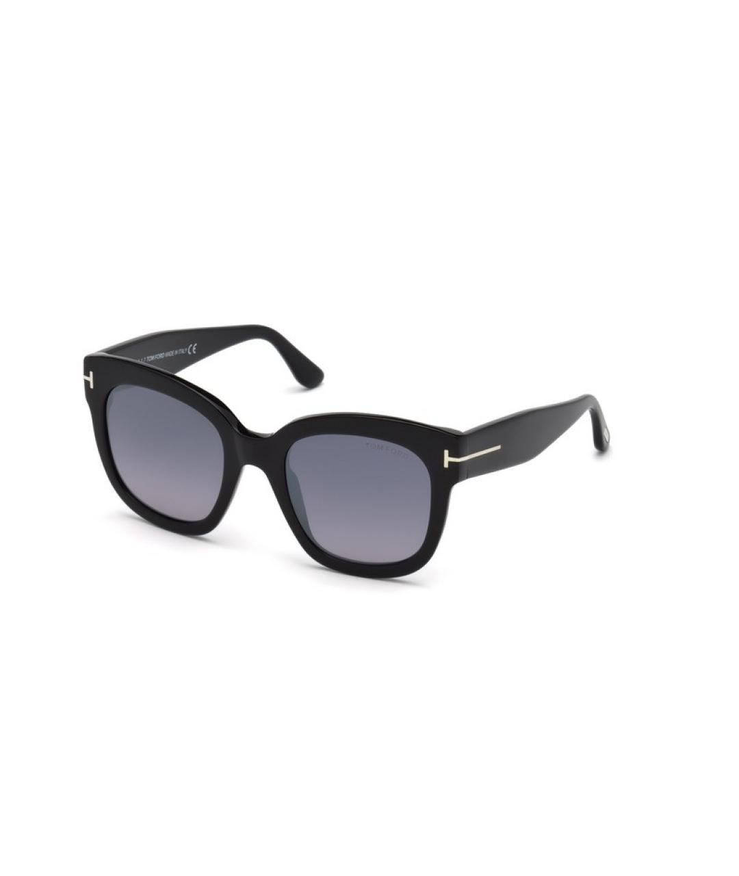 TOM FORD Черные солнцезащитные очки, фото 1