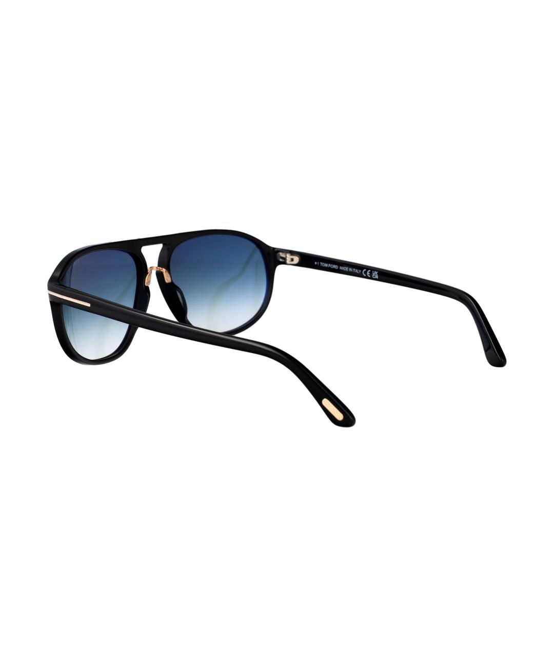 TOM FORD Черные солнцезащитные очки, фото 4