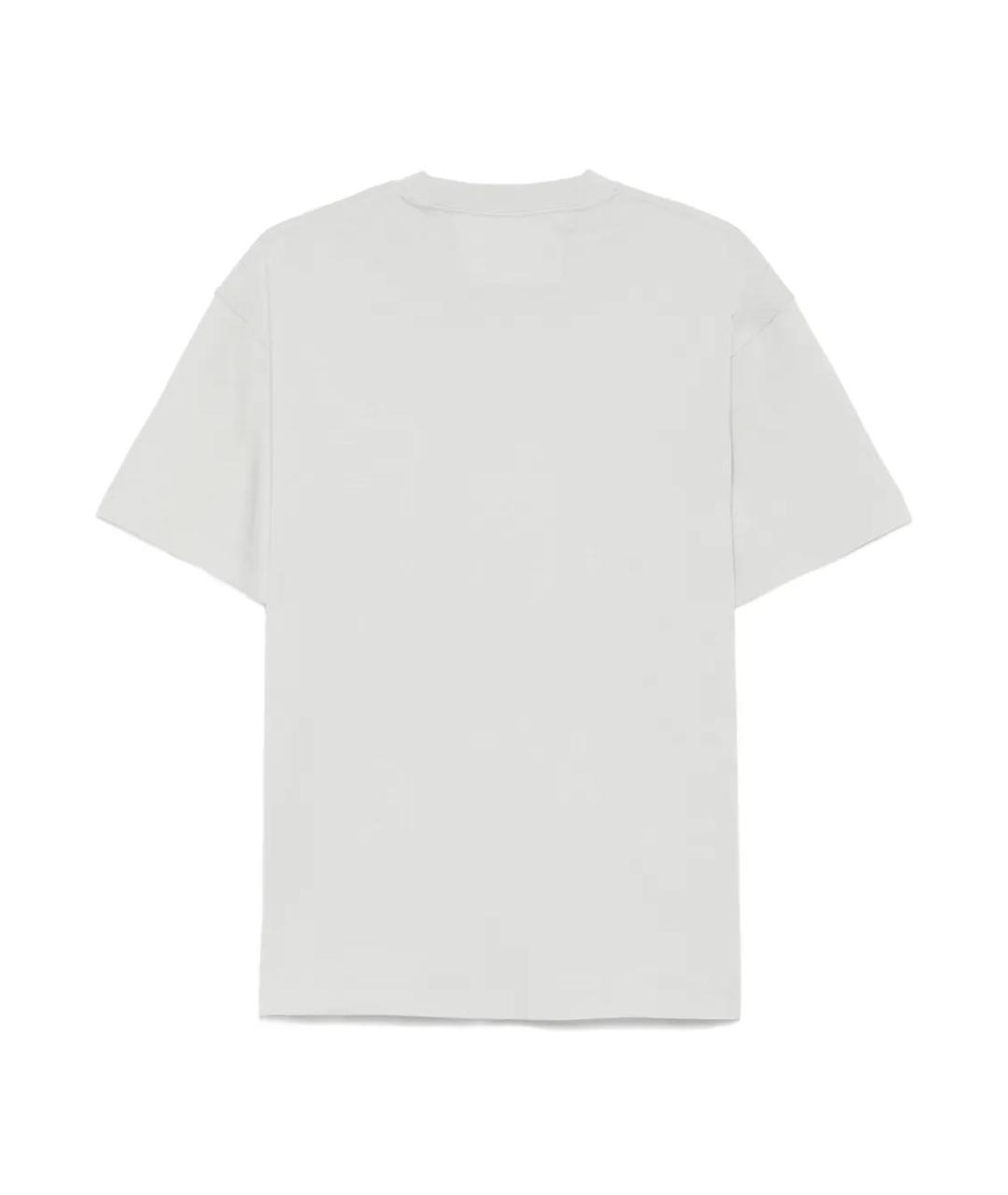CP COMPANY Синяя хлопковая футболка, фото 2