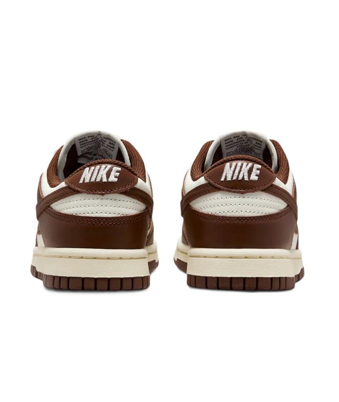 NIKE Коричневые кожаные кроссовки, фото 3