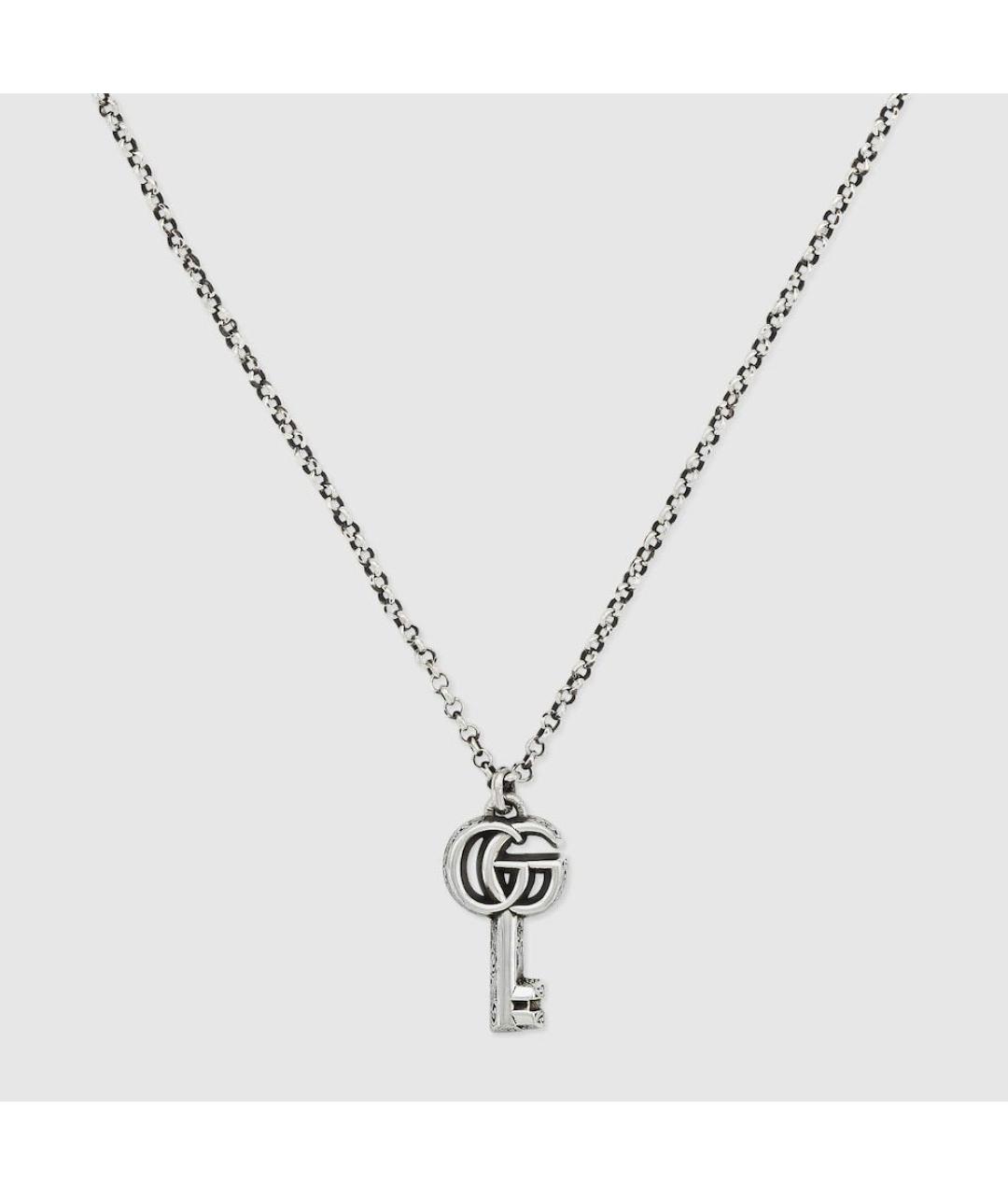 GUCCI Серебряная серебряная подвеска, фото 4
