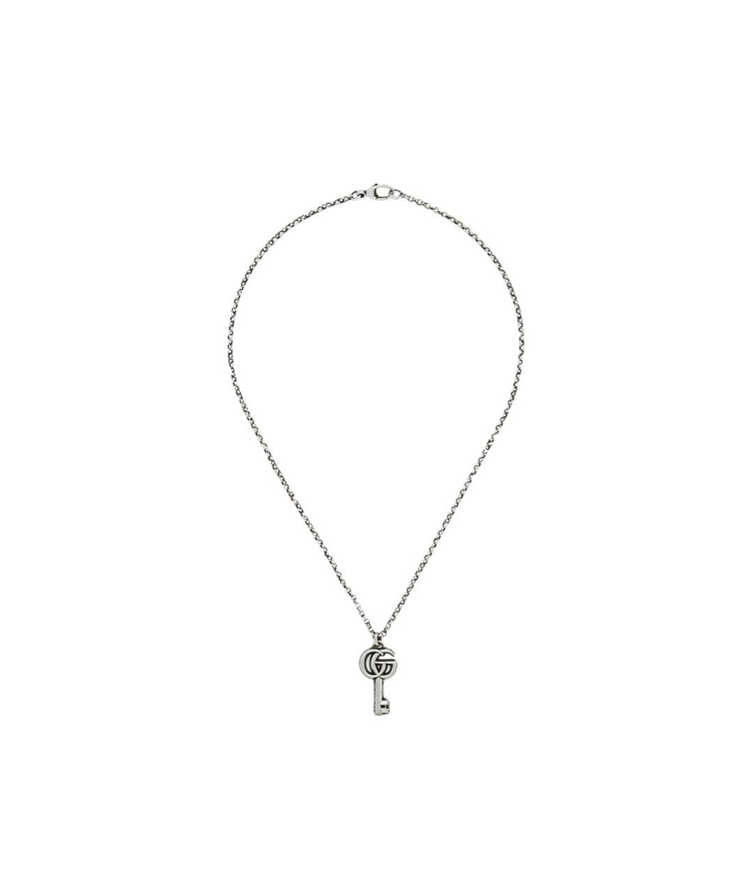 GUCCI Серебряная серебряная подвеска, фото 1