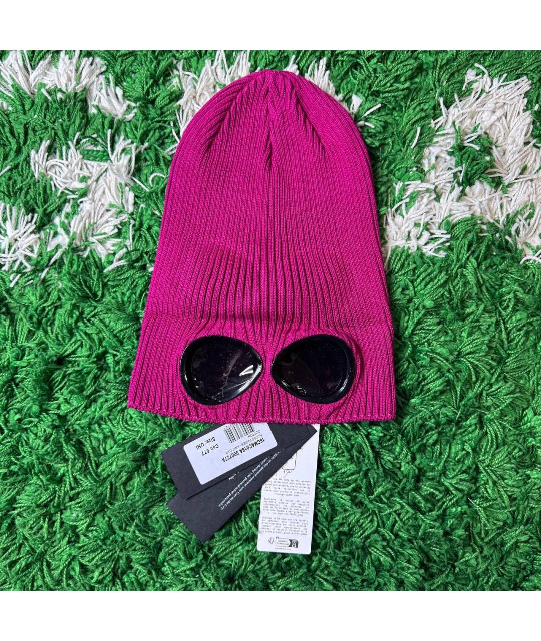 CP COMPANY Бордовая шапка, фото 4