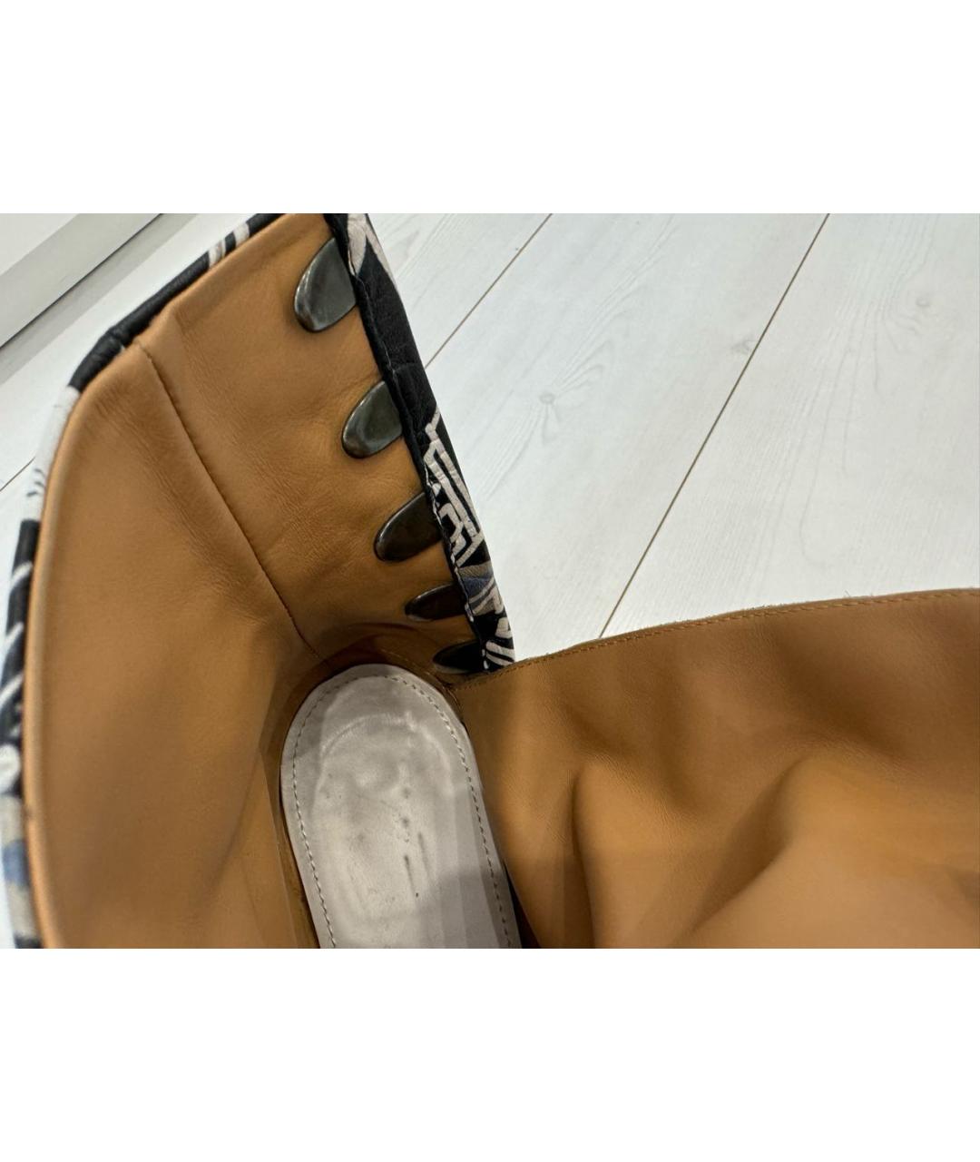 MAISON MARGIELA Черные кожаные ботильоны, фото 7