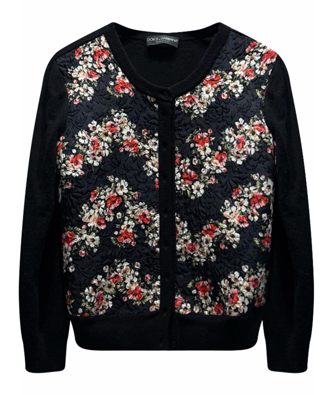 DOLCE&GABBANA Черный кардиган, фото 1