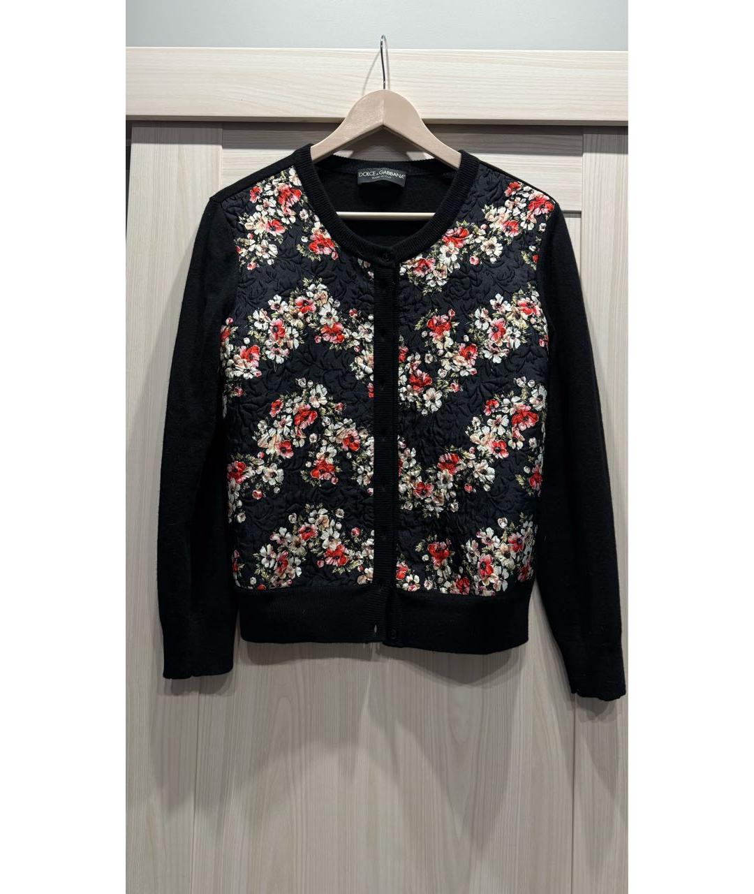 DOLCE&GABBANA Черный кардиган, фото 8