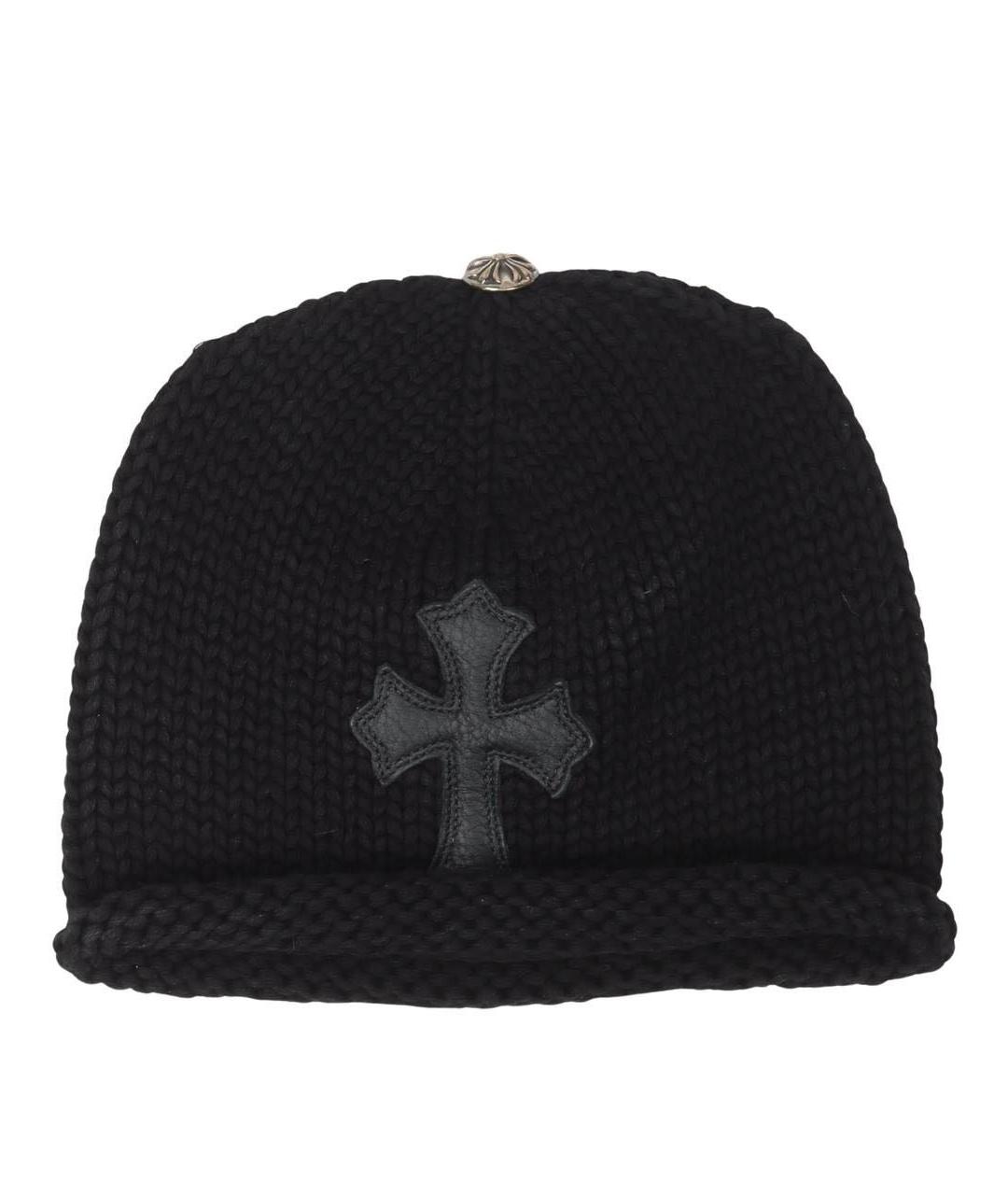 CHROME HEARTS Черная шапка, фото 3