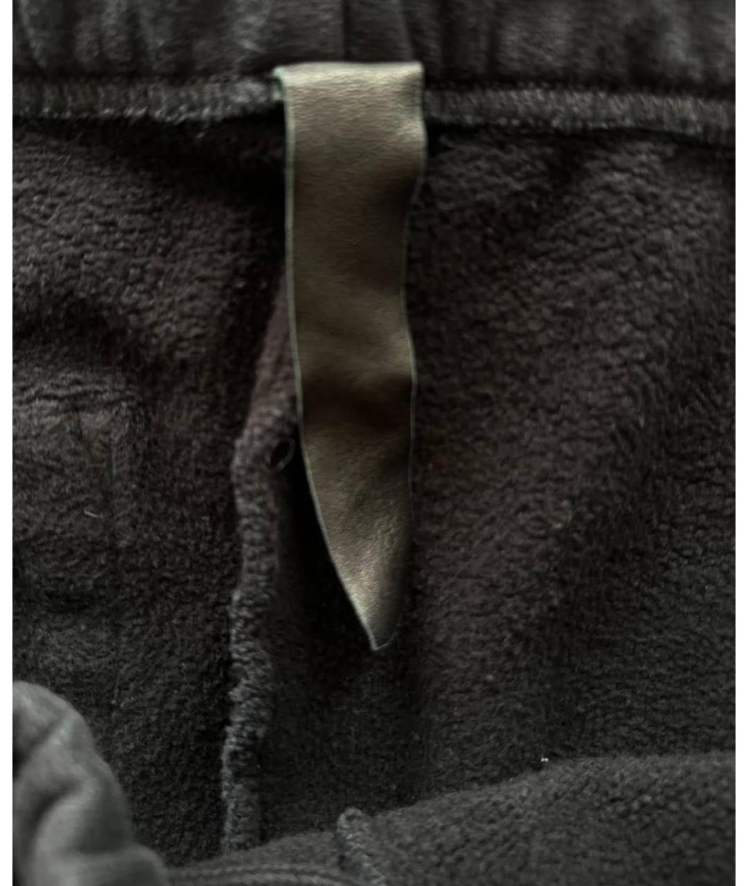 CHROME HEARTS Черные хлопковые повседневные брюки, фото 4