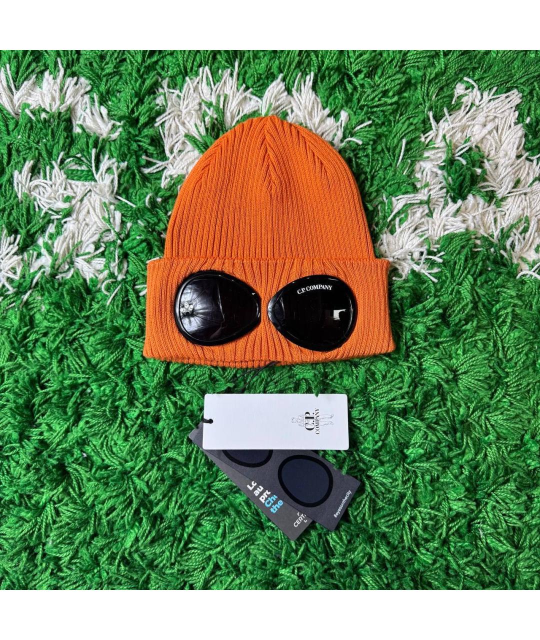 CP COMPANY Оранжевая шапка, фото 6