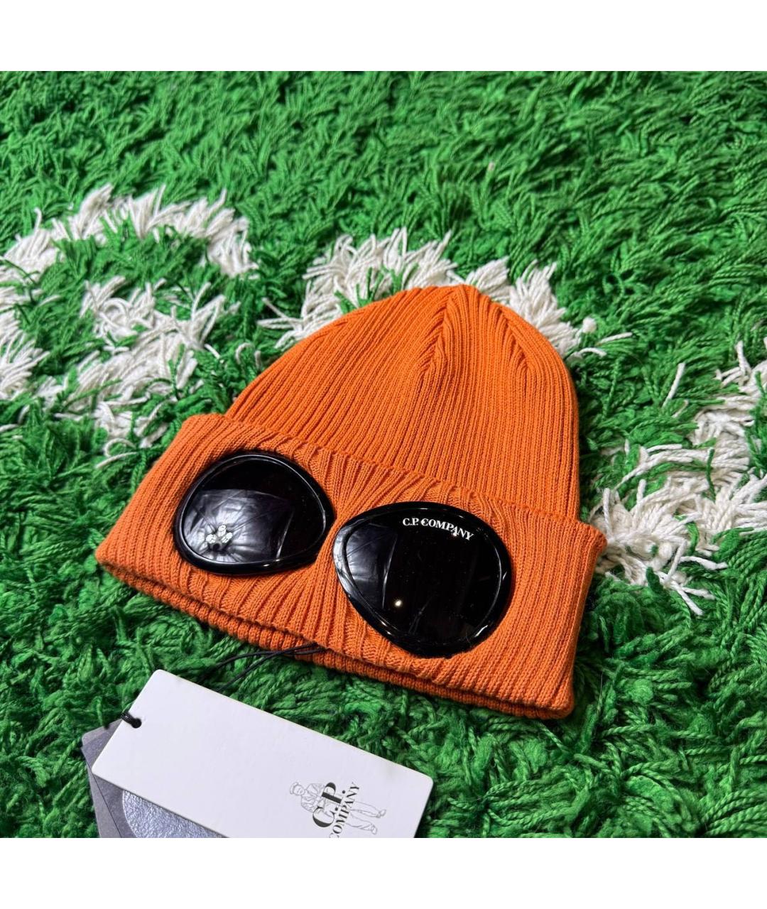 CP COMPANY Оранжевая шапка, фото 2