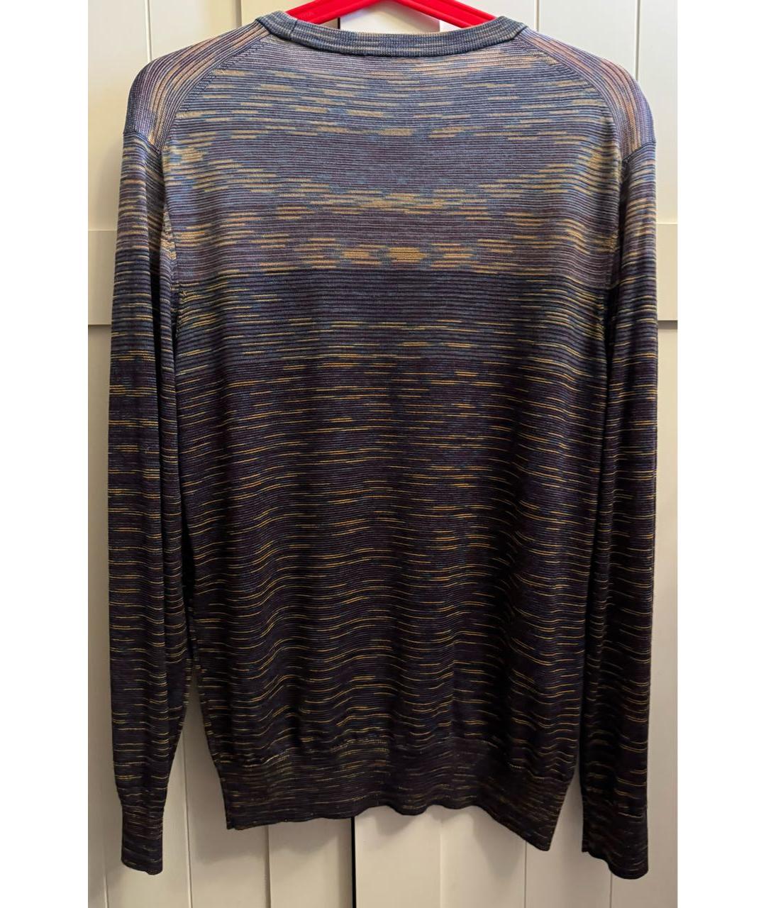 MISSONI Фиолетовый шерстяной джемпер / свитер, фото 2