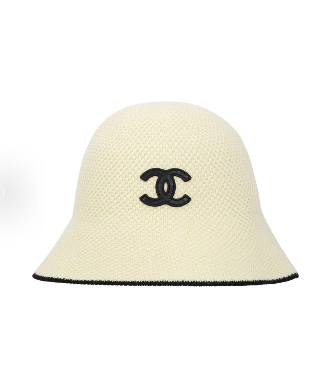 CHANEL Бежевая панама, фото 5