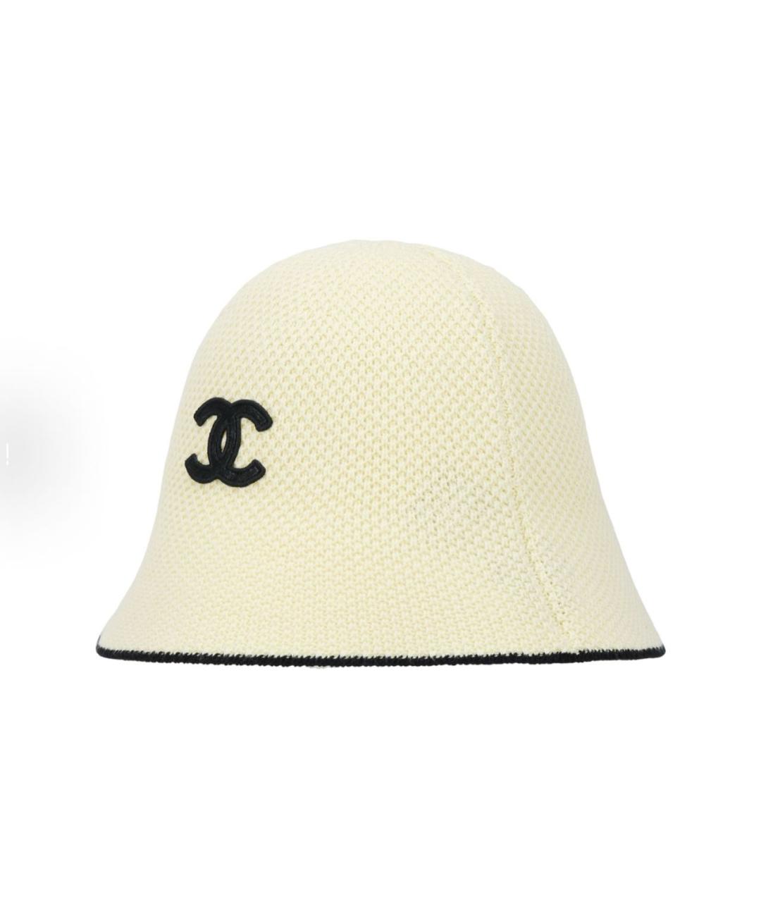 CHANEL Бежевая панама, фото 3