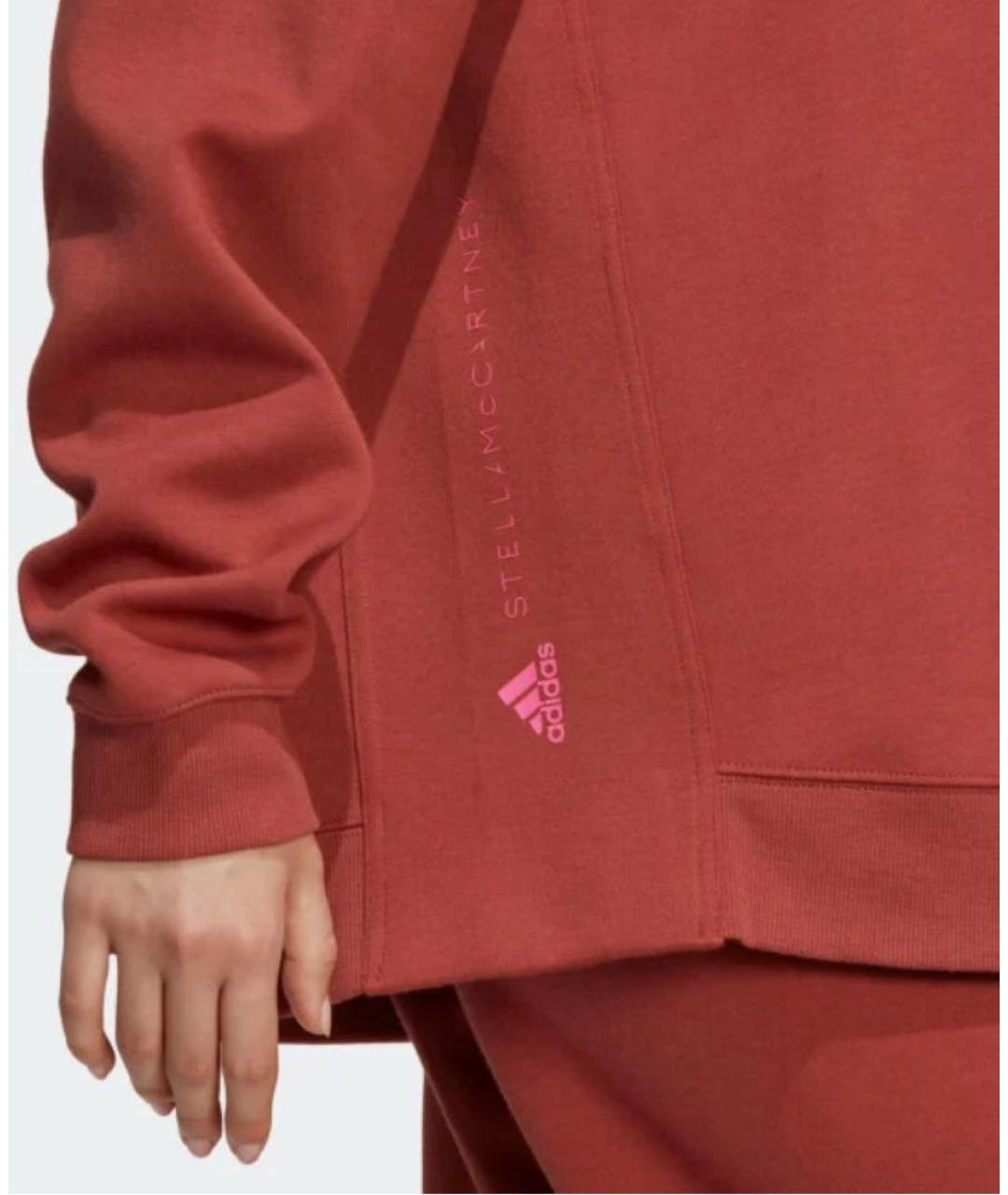ADIDAS BY STELLA MCCARTNEY Коричневый хлопковый джемпер / свитер, фото 7