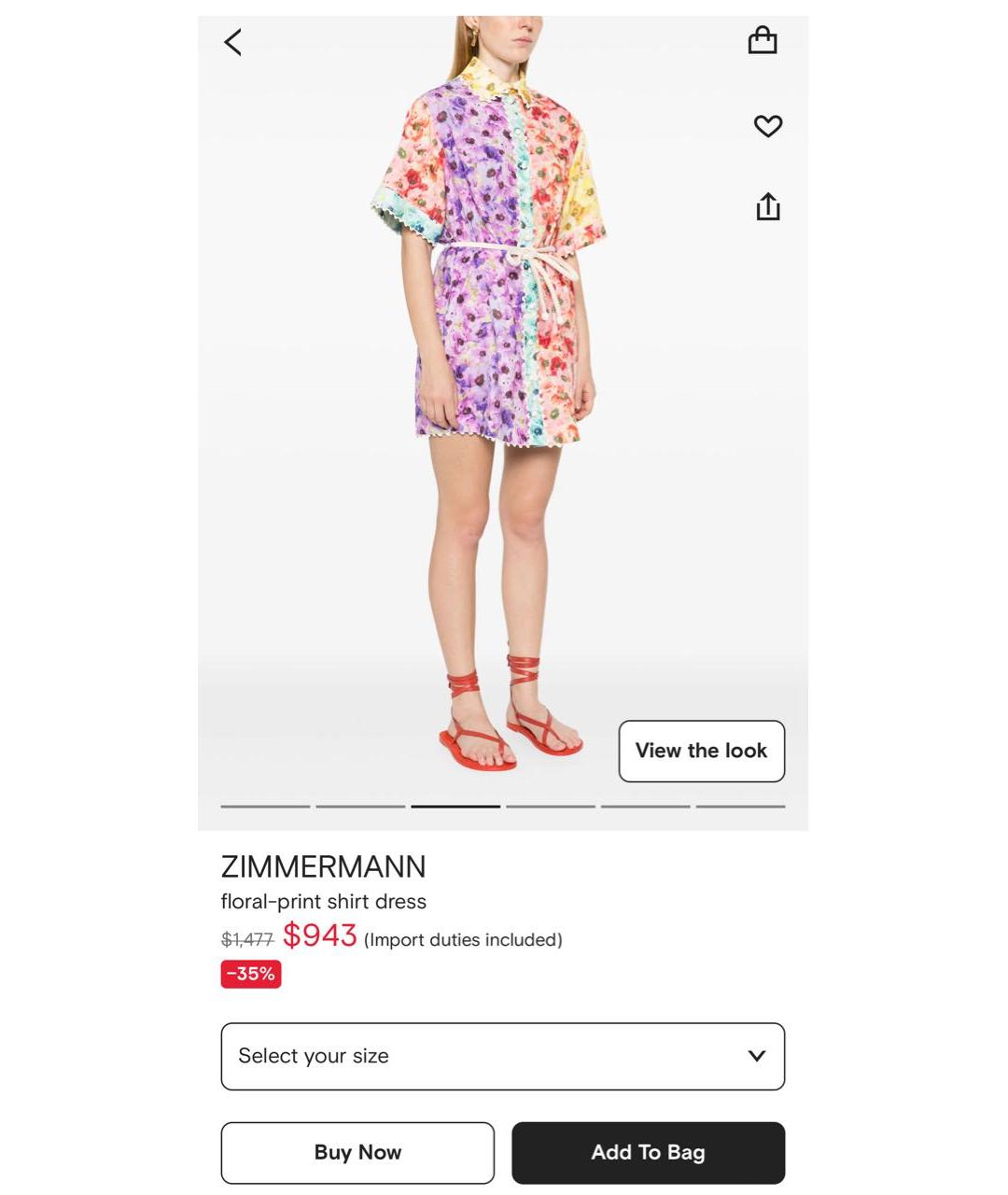 ZIMMERMANN Коктейльное платье, фото 3