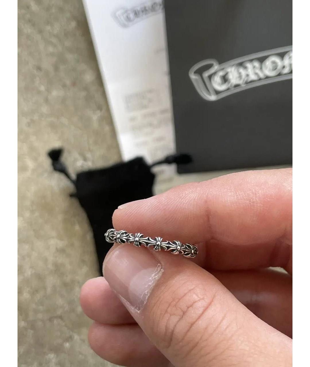CHROME HEARTS Серебряное серебряное кольцо, фото 2