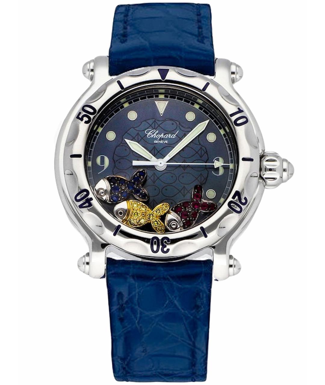 CHOPARD Синие часы, фото 1