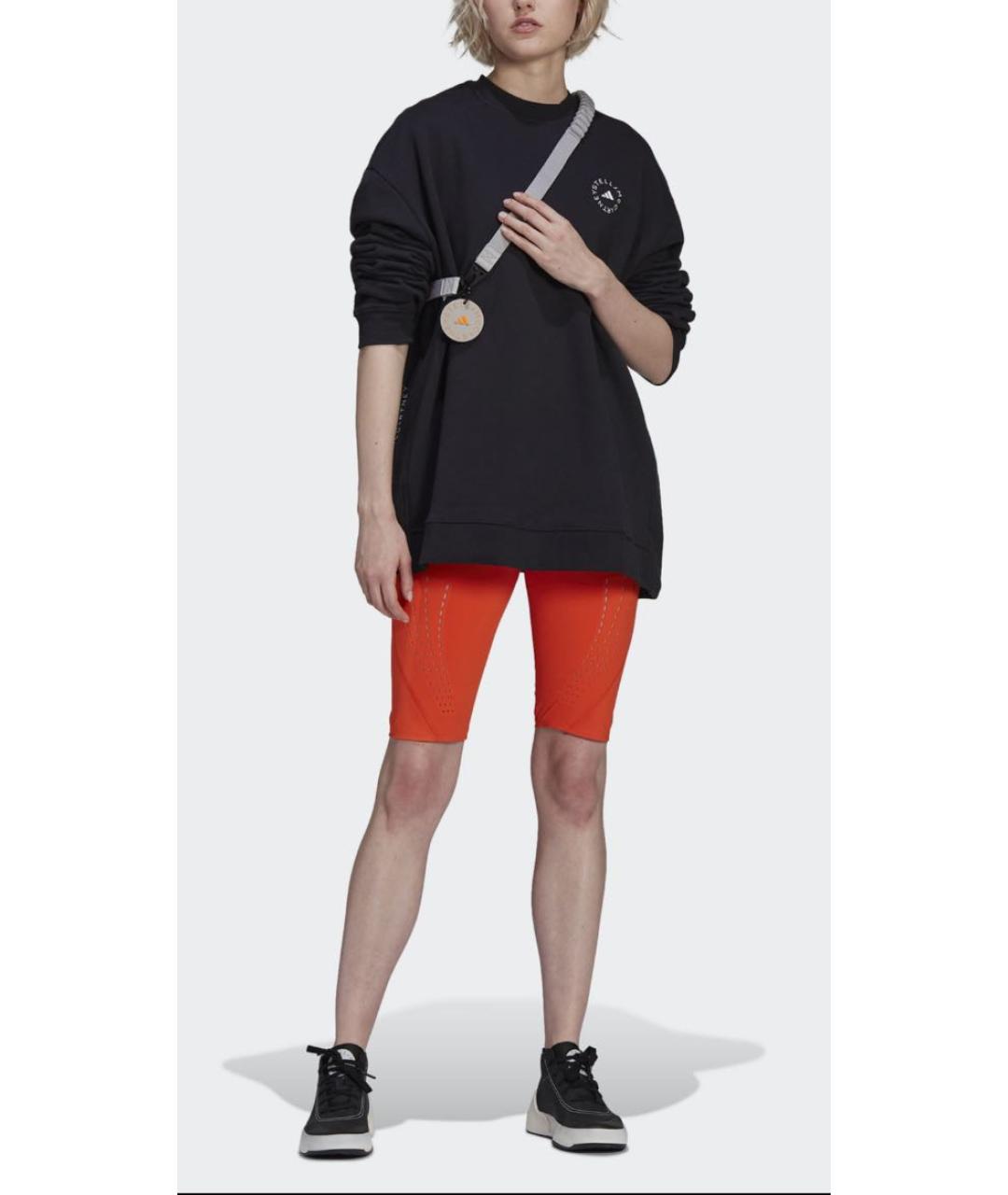 ADIDAS BY STELLA MCCARTNEY Черный хлопковый джемпер / свитер, фото 6