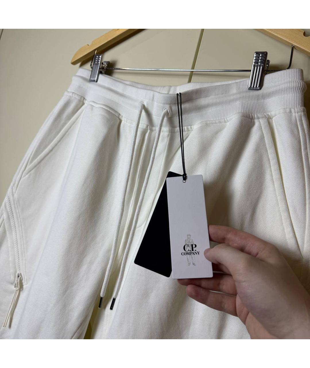 CP COMPANY Белые шорты, фото 7