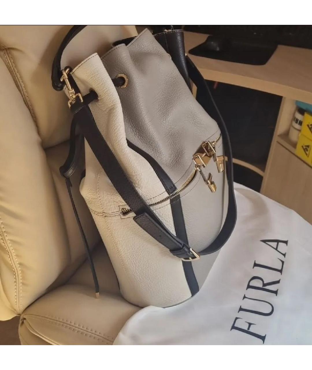 FURLA Мульти кожаная сумка через плечо, фото 2