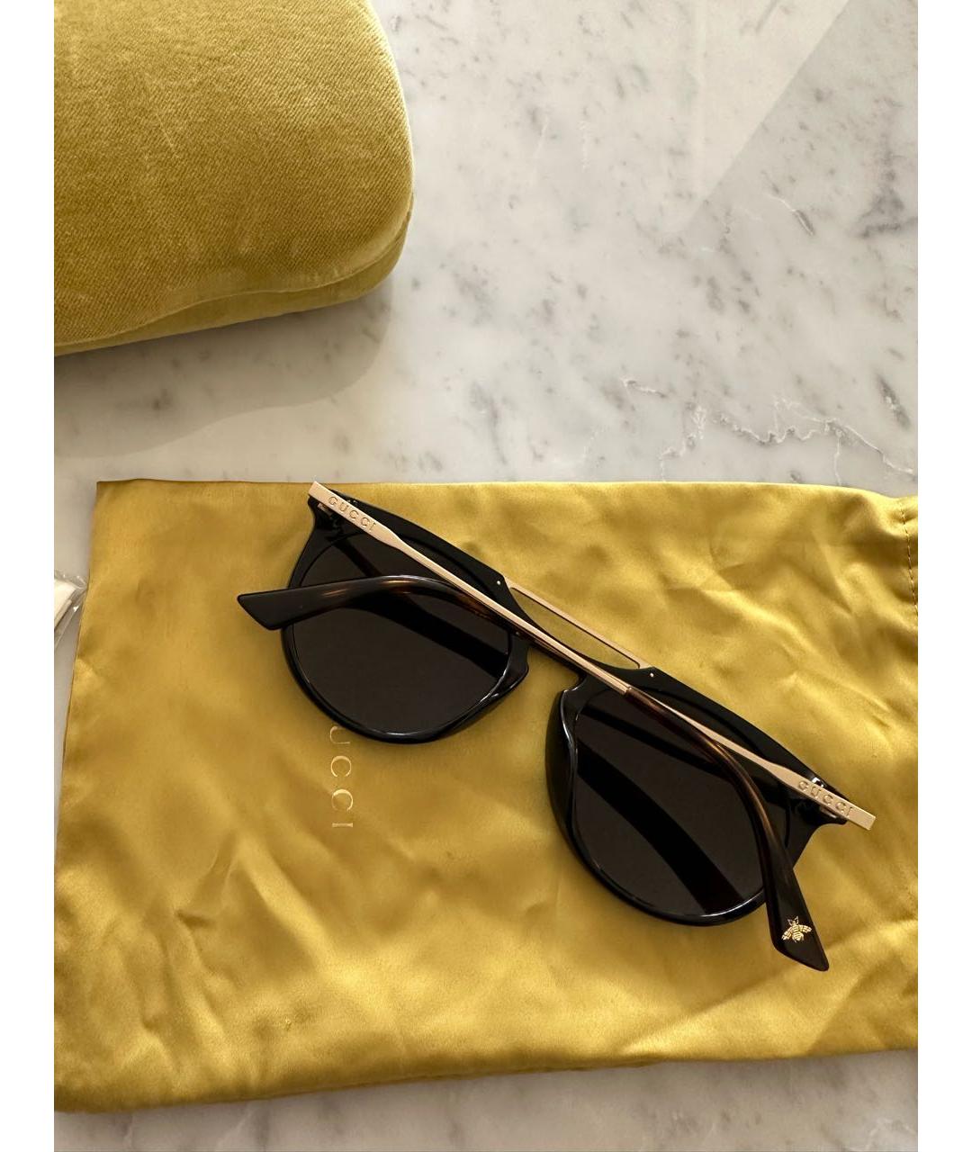 GUCCI Черные солнцезащитные очки, фото 6
