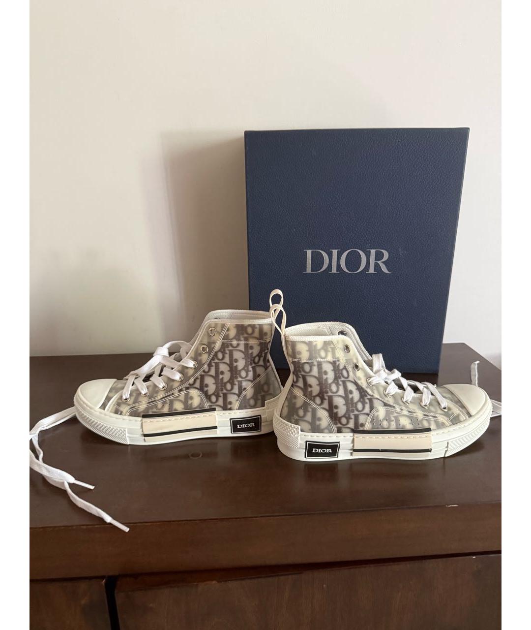 CHRISTIAN DIOR Белые кеды, фото 5