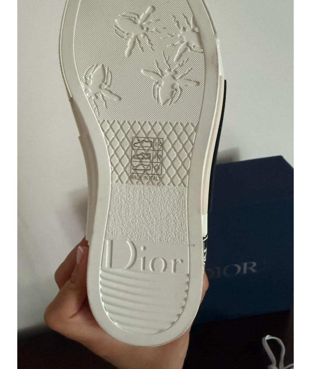 CHRISTIAN DIOR Белые кеды, фото 2